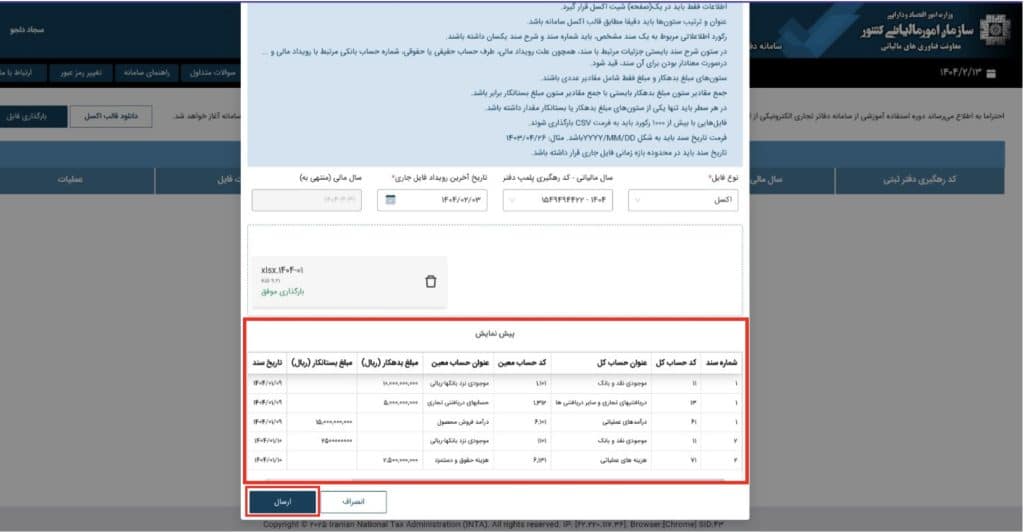 دفاتر تجاری الکترونیک
